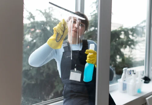 Nettoyage de vitres intérieures et extérieures à Saint-Philibert